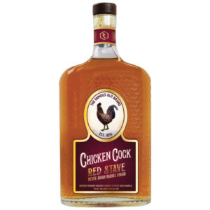 Chicken Cock Red Stave Bourbon Whiskey
