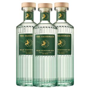 The Sassenach Wild Scottish Gin 3 Bottle Bundle